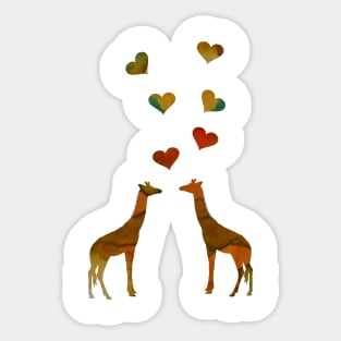 Giraffes Sticker